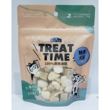Treat Time台灣100%天然原肉凍乾鮮貝火雞40g