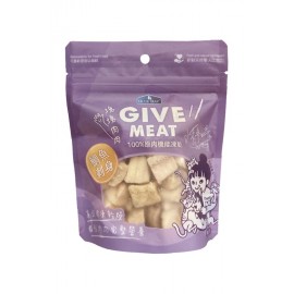 Give Meat 塊塊肉肉100%原肉機能保健零食凍乾鯛魚刺身