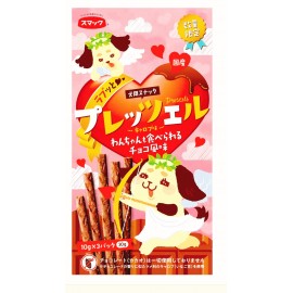 日の味情人節限定朱古力味狗狗百力滋 30G (10GX3)