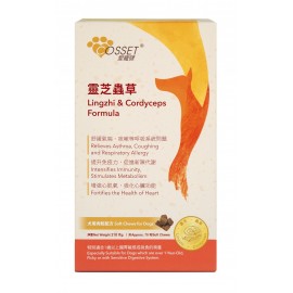 Cosset 愛寵健靈芝蟲草犬用肉粒配方 (160粒) Cosset 愛寵健靈芝蟲草犬用肉粒配方 (160粒)