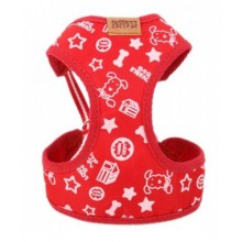 Lovabledog 日本護胸式拉胸帶 (牛仔布)紅色