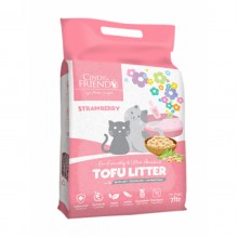 Cindy & Friends 天然豆腐貓砂 - 士多啤梨味 7L