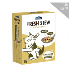 倍力鮮境純肉主食貓貓餐包- 牛肉蒸蛋秘尿保健配方 110g (2入盒裝)