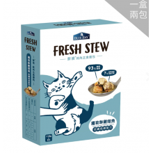 倍力鮮境純肉主食貓貓餐包- 羅勒鮮雞燉魚配方110g (2入盒裝)