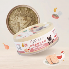 MUNCHEE貪貪-肉絲機能主食罐-雞肉+鬼頭刀