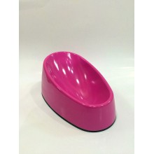 美耐皿船型寵物碗(S-玫紅)