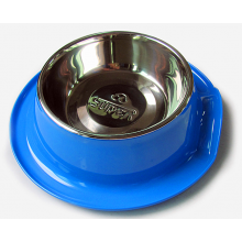 美耐皿捲邊碗(藍)