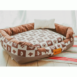 春夏透氣窩(啡格)