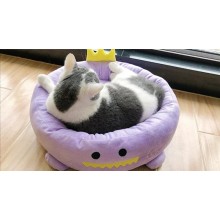 四季通用怪獸睡床(紫色/綠色/粉紅色)