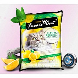 Fussie Cat 礦物貓砂(檸檬味) 5L Fussie Cat 礦物貓砂(檸檬味) 5L