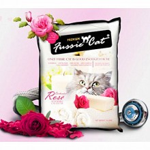 Fussie Cat 礦物貓砂(玫瑰味) 10L