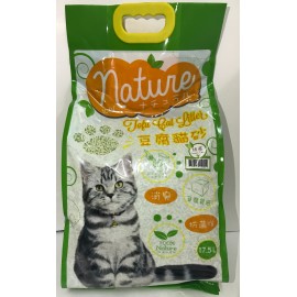 NATURE  豆腐貓砂 17.5L-綠茶香味 NATURE  豆腐貓砂 17.5L-綠茶香味