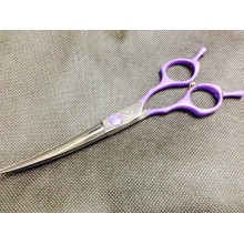 6.5''紫色小彎剪