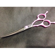 6.5''粉色小彎剪