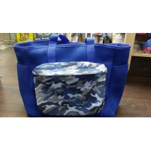 Pet Access 迷彩網料手挽袋（L）迷彩藍色