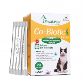 Royal-Pets Co-Biotic 腸胃益生素(貓用) 每盒20包,每包重2克 Royal-Pets Co-Biotic 腸胃益生素(貓用) 每盒20包,每包重2克